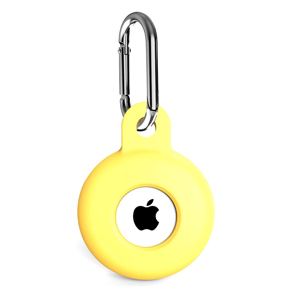 Funda de silicona AirTags A001 - Amarillo