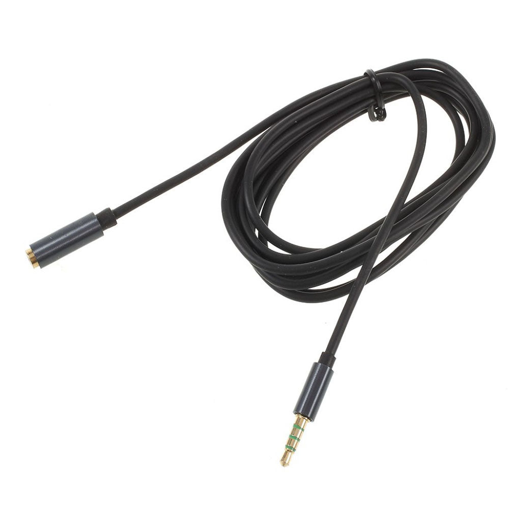 Cable alargador de audio universal de 3,5 mm macho a hembra