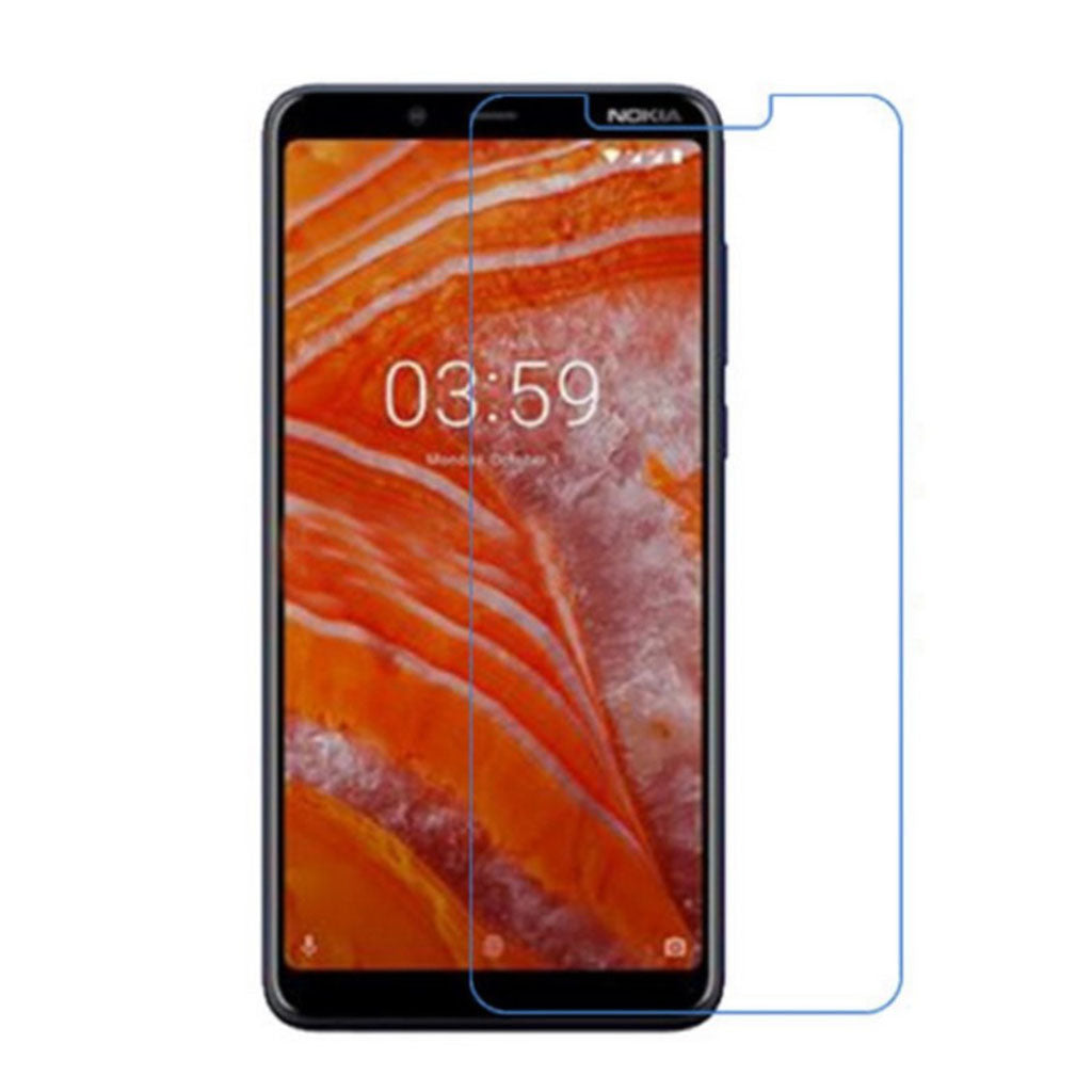 Protector de pantalla de cristal templado Nokia 3.1 Plus arc edge