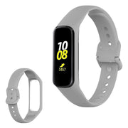 Correa de silicona simple para reloj Samsung Galaxy Fit 2 - Gris Claro