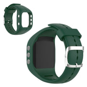 Correa de silicona para reloj Polar A300 - Verde Oscuro