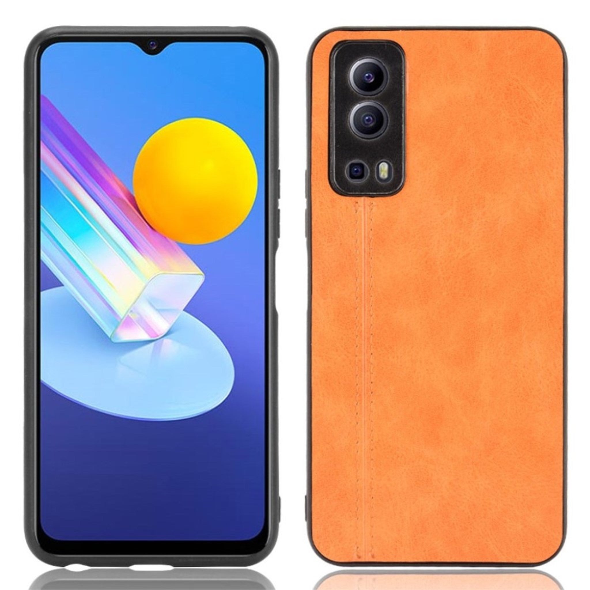 Funda Admiral Vivo iQOO Z3 / Y72 5G - Amarillo