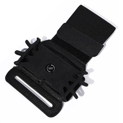 Correa giratoria de silicona para teléfono - Negra Ajuste Universal Para Teléfonos 4.5-6.7