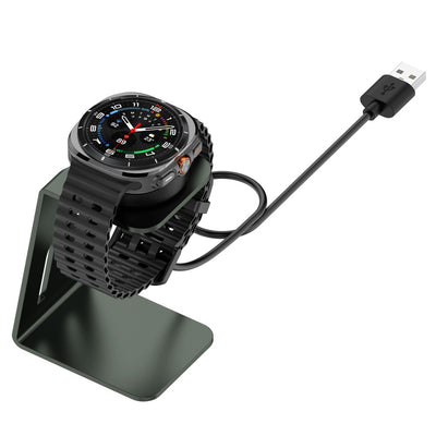 Cargador de sobremesa Samsung Galaxy Watch Ultra 47 mm / Galaxy Watch7 44 mm / 40 mm Base de carga metálica para reloj con protección contra chips