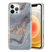Funda de mármol para iPhone 12 Pro Max - Gris
