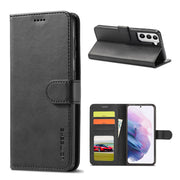Funda abatible LC.IMEEKE Samsung Galaxy S21 - Negra
