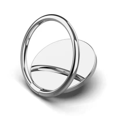 Soporte universal para anillos de teléfono de aleación de zinc de 360 grados - Plata