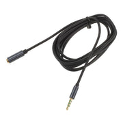 Cable alargador de audio universal de 3,5 mm macho a hembra