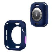 Apple Watch Series 6 / 5 44mm marco de silicona color caramelo - Azul / Morado