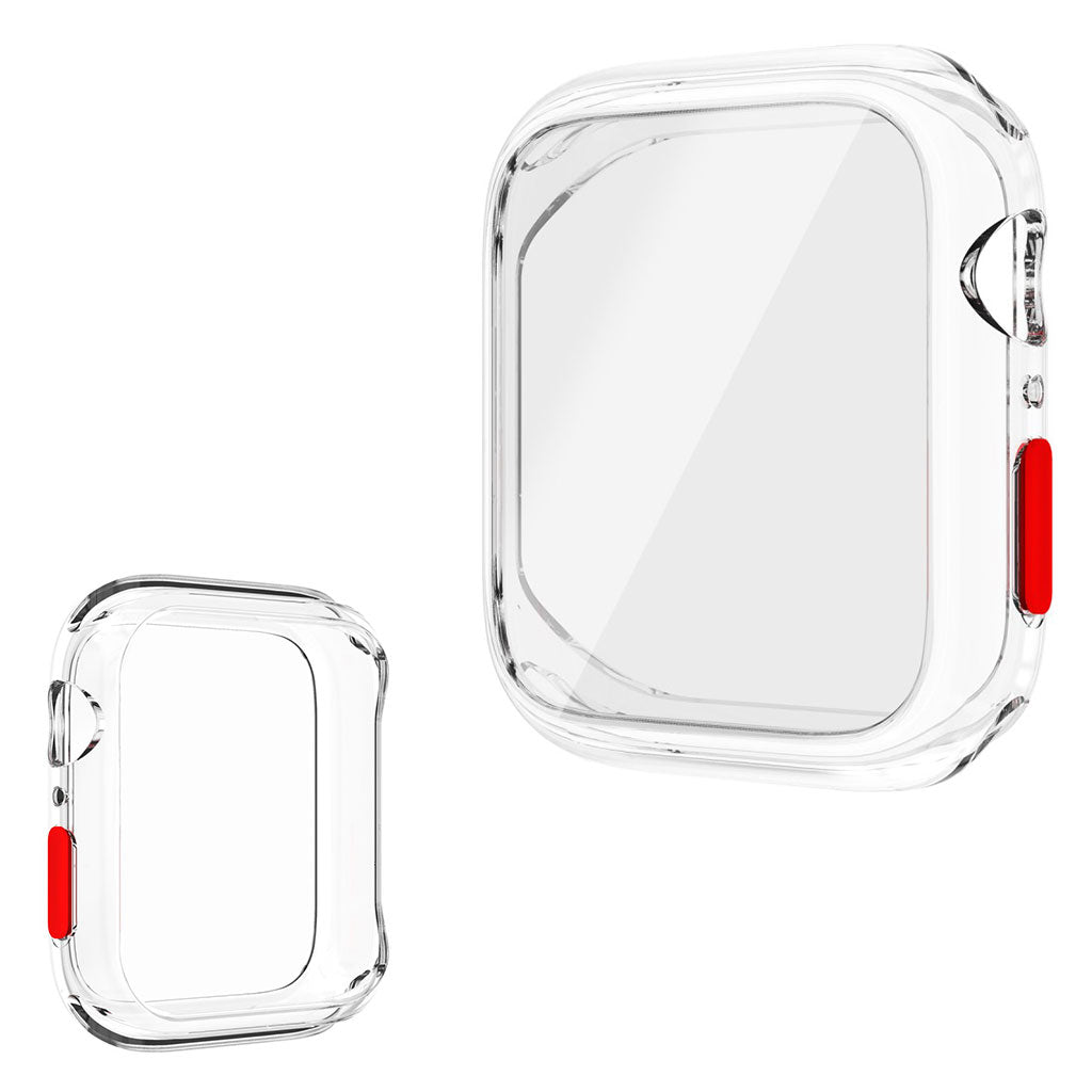 Funda Apple Watch Series 6 / 5 44mm con cristal templado - Transparente