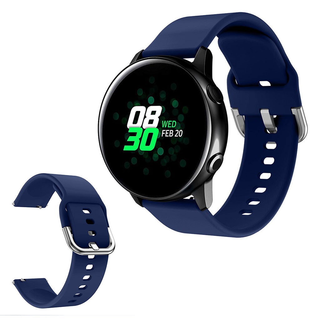 Samsung Galaxy Watch Active 2 - Correa de reloj de silicona de 40 mm - Azul Marino