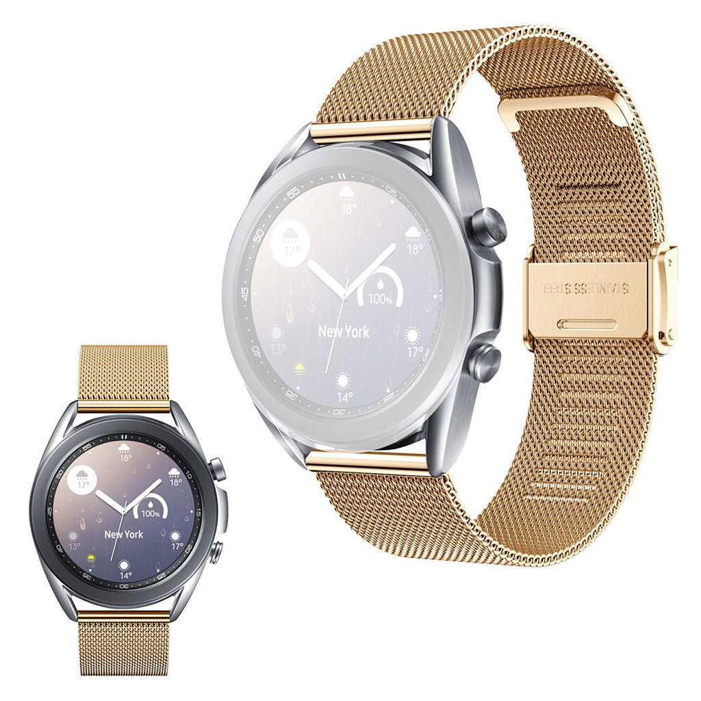 Correa de acero inoxidable para Samsung Galaxy Watch 3 (41 mm) - Oro