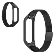 Correa de acero inoxidable para reloj Samsung Galaxy Fit 2 - Negro