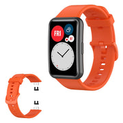 Correa de silicona para reloj Huawei Watch Fit - Naranja