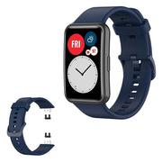 Correa de silicona para reloj Huawei Watch Fit - Azul Marino