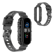 Xiaomi Mi Band 6 / 5 correa de reloj estilo transparente - Negro