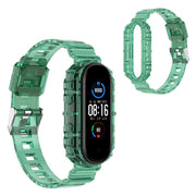 Xiaomi Mi Band 6 / 5 correa de reloj estilo transparente - Verde