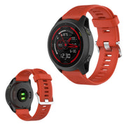 Correa de silicona para reloj Garmin Forerunner 745 - Roja
