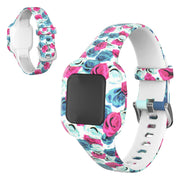 Correa de silicona para reloj Garmin Vivofit Jr 3 - Flor