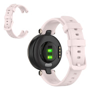 Correa de silicona de color sólido para Garmin Lily - Rosa