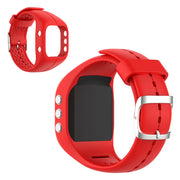 Correa de silicona para reloj Polar A300 - Roja