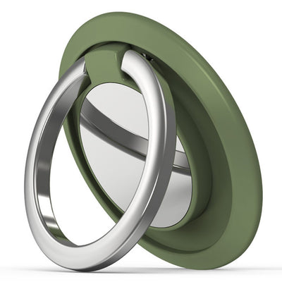 Soporte magnético universal giratorio para anillos de teléfono - Verde Aguacate