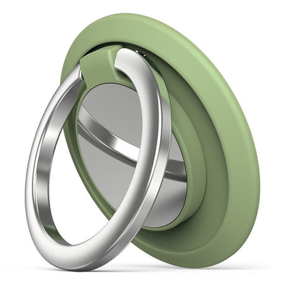 Soporte magnético universal giratorio para anillos de teléfono - Verde Matcha