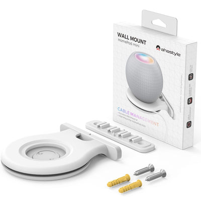 AHASTYLE Soporte de pared para Apple HomePod Mini - Blanco